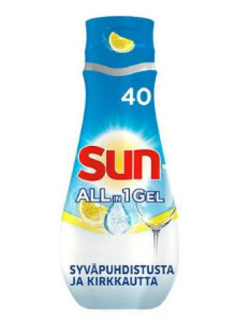 Гель для посудомоечной машины Sun All-in-1 Lemon 700мл
