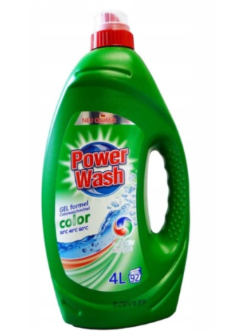Гель для стирки цветного белья Power Wash Color 4л