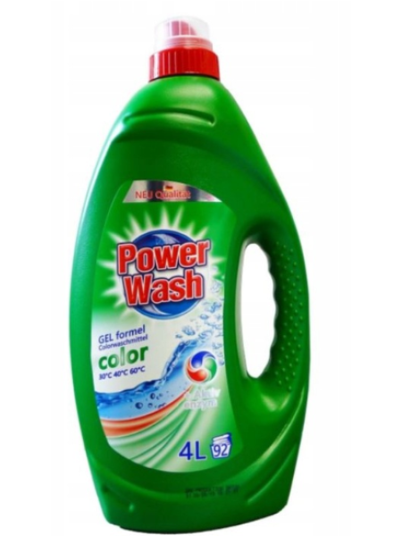 Гель для стирки цветного белья Power Wash Color 4л