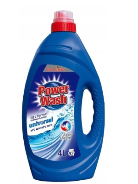 Гель для стирки универсальный Power Wash 4л