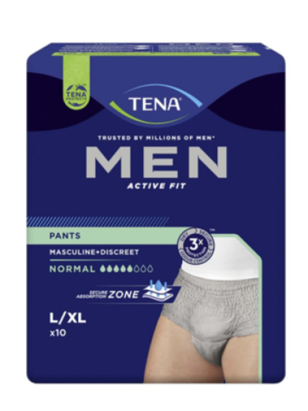 Трусики при недержании мочи Tena Men Normal L/XL 772802 10шт