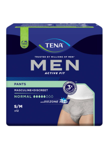 Трусики при недержании мочи Tena Men Normal S/M 772702 12шт