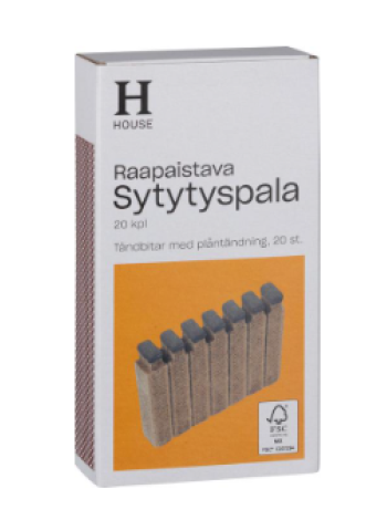Коробок спичек House raapaistava sytytyspala 20шт