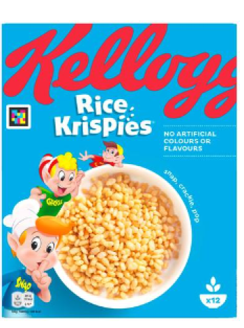 Рисовые колечки KELLOGG Rice Krispies 360г