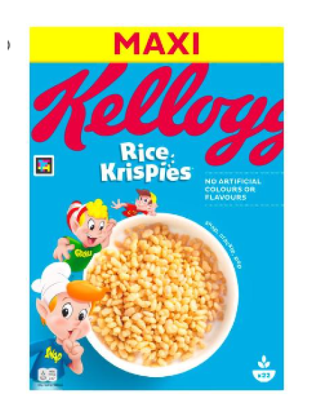 Рисовые колечки KELLOGG Rice Krispies MAxi 660г