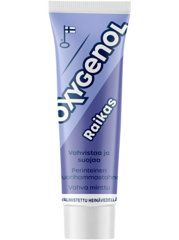 Зубная паста Oxygenol Raikas 75мл 