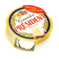 Сыр Камамбер PRESIDENT Camembert juust 120г