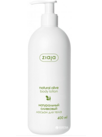 Молочко для тела ZIAJA Ihupiim Natural Olive 400мл увлажняющее
