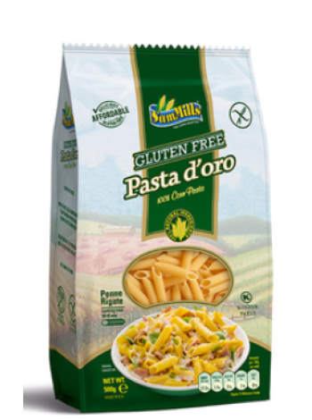 Макароны Пенне Ригате Penne Rigate Pasta D' Oro 500г без глютена 