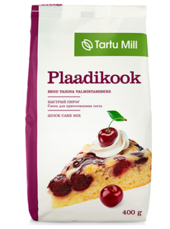 Мучная смесь для приготовления теста TARTU MILL Plaadikook 400г