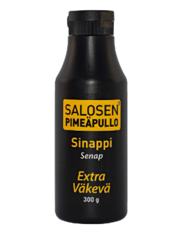 Горчица крепкая Salonen Pimeäpullo 300г