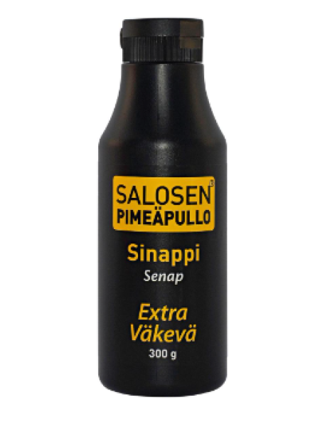 Горчица крепкая Salonen Pimeäpullo 300г