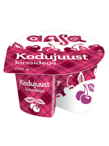 Творог с вишней AASA Kirssidega kodujuust 150г
