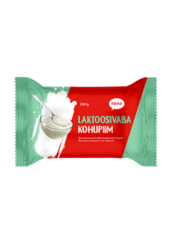 Безлактозный обезжиренный творог Tere 200г