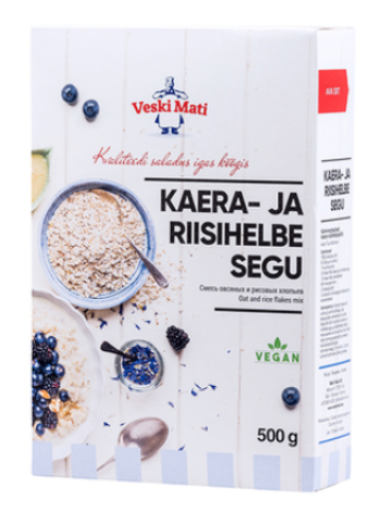 Смесь овсяно-рисовых хлопьев VESKI MATI  500г