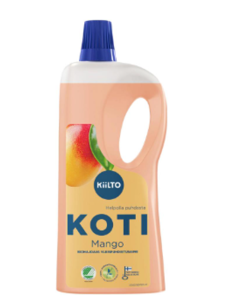 Биоразлагаемое чистящее средство для всех поверхностей Kiilto Koti Mango 1 л
