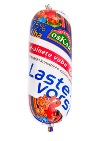 Вареная колбаса OSKAR E-vaba lastevorst 450г