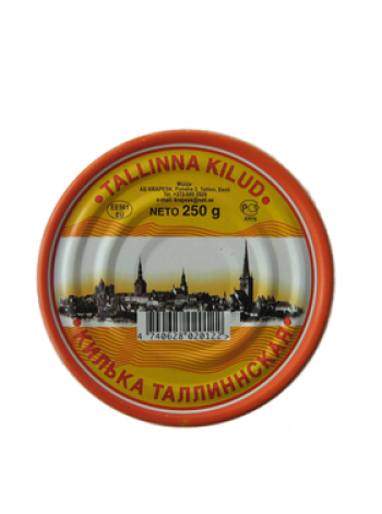 Килька Таллинская KRAPESK Tallinna 250г в ж/б