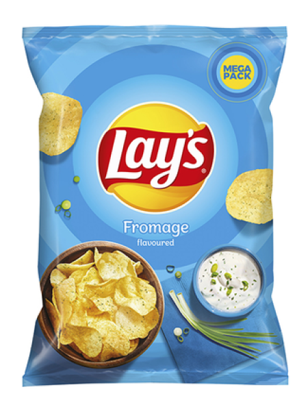 Чипсы со вкусом сметаны Lay's hapukooremaitselised kartulikrõpsud 215г