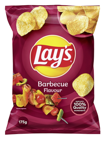 Чипсы картофельные Lay's Barbecue 175 г