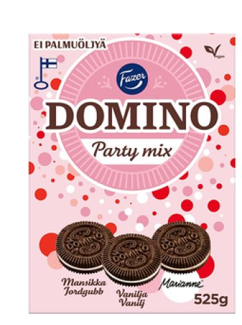Печенье ассорти Домино Domino Original,Marianne,Maasika 525г