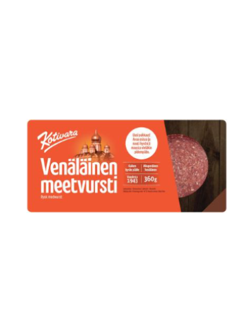 Мясная нарезка Kotivara Venäläinen meetvursti 360г