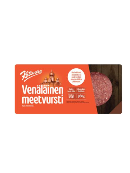 Мясная нарезка Kotivara Venäläinen meetvursti 360г