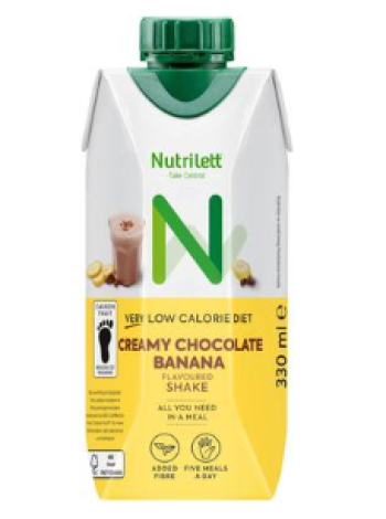 Коктейль Nutrilett VLCD Creamy Chocolate Banana 330мл шоколад банан