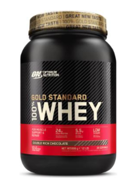Протеин в порошке Whey Gold Std 100% 899г шоколад