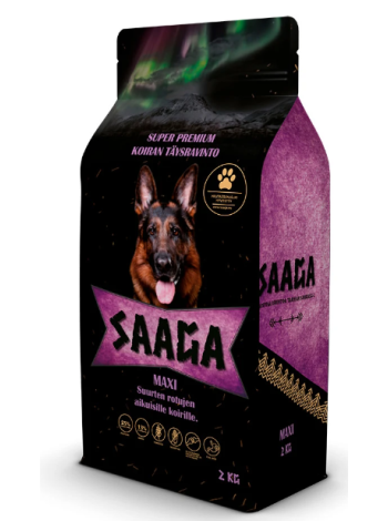 Сухой корм для собак Saaga Max 2 кг для крупных собак