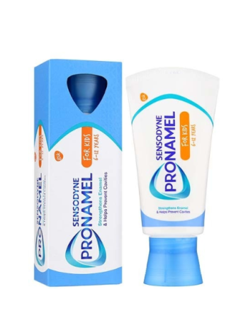 Зубная паста Sensodyne Pronamel 50мл для детей 6-12 лет