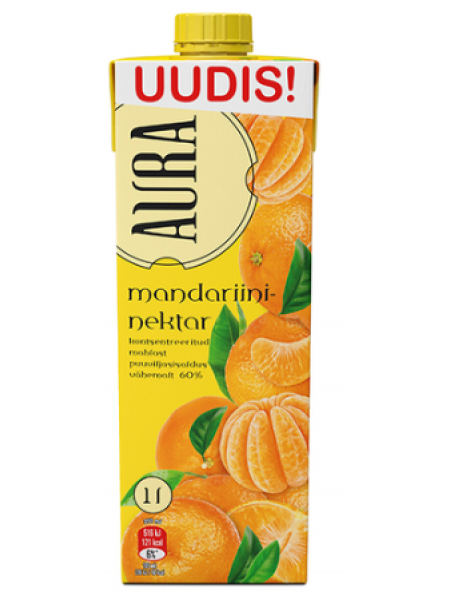Мандариновый нектар Aura mandariini nektar 1л