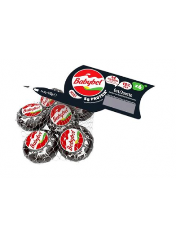 Сыр в сеточке Mini Babybel juusto Protein 120г без лактозы