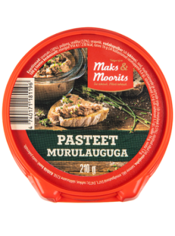Паштет с зеленым луком MAKS & MOORITS Pasteet murulauguga 210 г