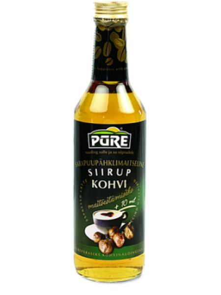Сироп со вкусом фундука PURE Sarapuupähklimaitseline siirup 350 мл
