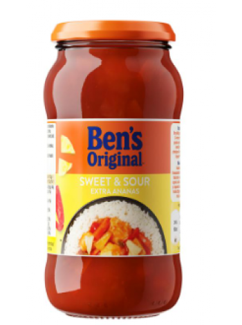 Соус Ben's Original Sweet&Sour Extra Ananas ateriakastike 450г