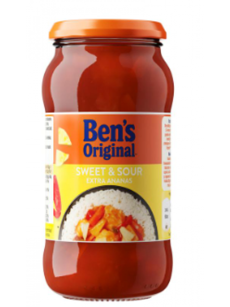 Соус Ben's Original Sweet&Sour Extra Ananas ateriakastike 450г