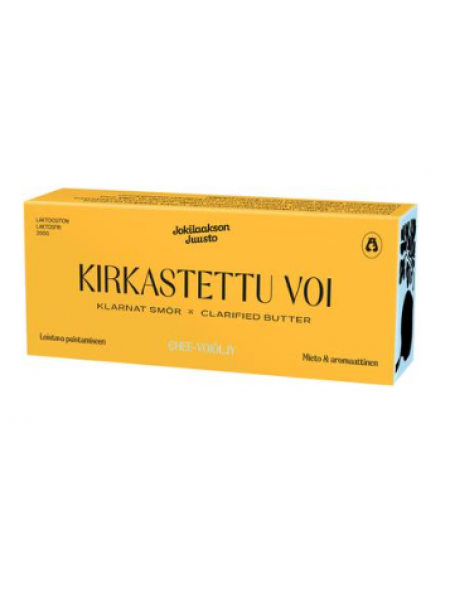 Сливочное топленое масло Jokilaakson Juusto Kirkastettu voi 200г