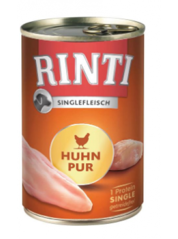 Влажный корм для собак Rinti Singlefleisch Pur Kana куриная грудка 400г