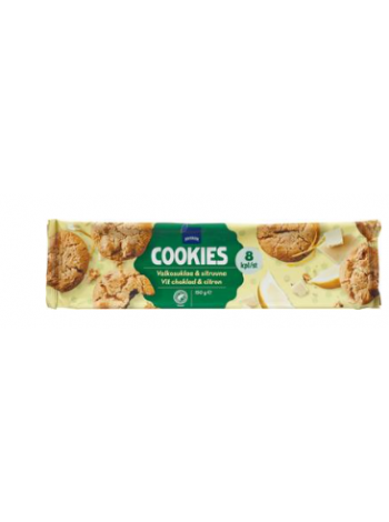 Печенье с лимоном белым шоколадом Rainbow Valkosuklaa & sitruuna Cookies 150г