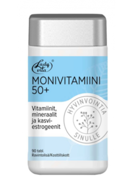 Мультивитамины для женщин LADYVITA 50+ 90шт