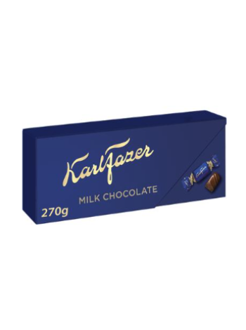 Подарочная коробка конфет Karl Fazer 270г молочный шоколад