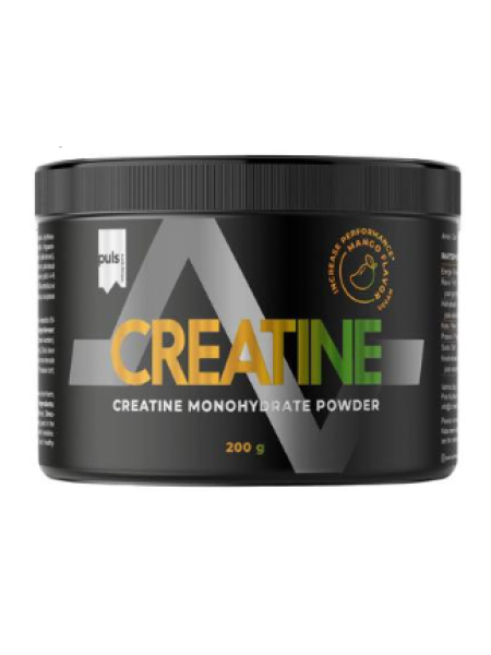 Порошок креатин моногидрат PULS Creatine 200г Манго 