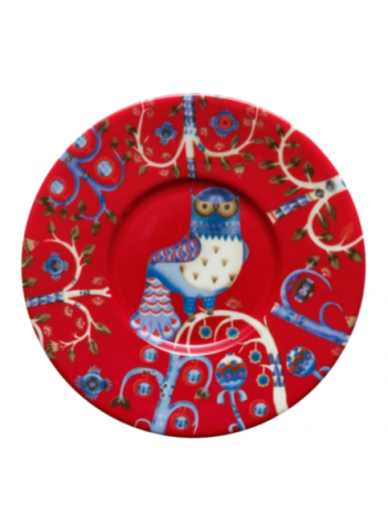 Блюдце Iittala Taika 15см красная