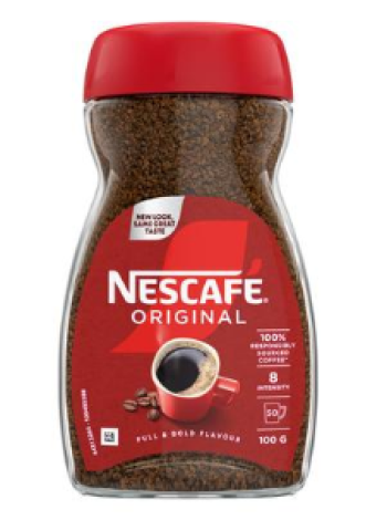 Кофе растворимый темной обжарки Nescafé Original 100 г 