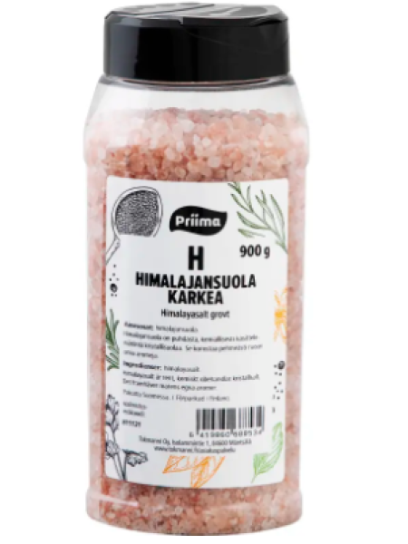 Гималайская соль крупного помола Priima Himalajansuola 900г