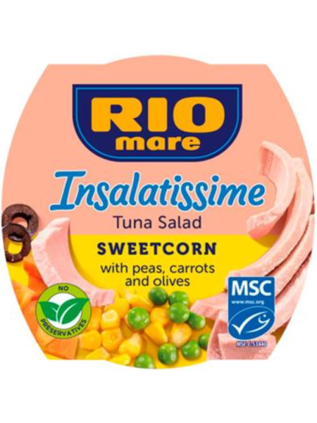 Салат из тунца Rio Mare Insalatissime MSC с кукурузой 160 г