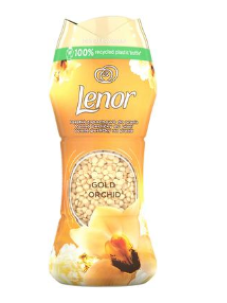  Ароматические гранулы для стирки Lenor Unstoppables 210г золотая орхидея 
