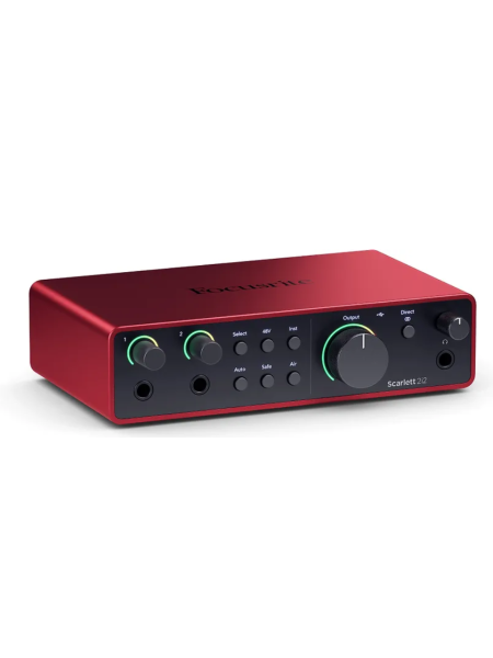Звуковая карта Focusrite Scarlett 2i2 (4-го поколения)