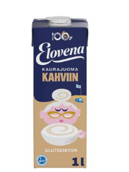 Овсяный напиток к кофе Elovena kaurajuoma kahviin 1л